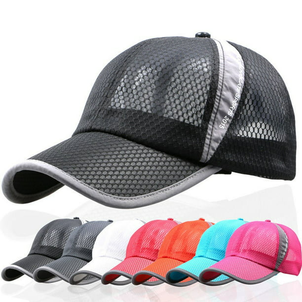 Baseball Cap Swordfish Shape Design by Color Adjustable Mesh Unisex Baseball Cap Trucker Hat Fits Men Women Hat 